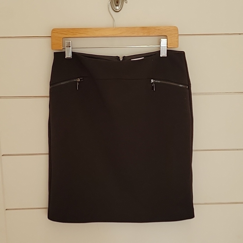 Laundry by Shelli Segal size 6 black mini skirt